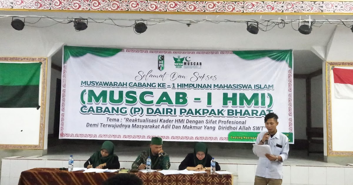 HMI pemkot ciruas Gelar Musyawarah Cabang